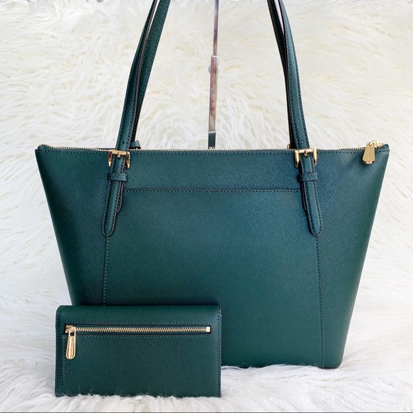 NWT Michael Kors Ciara Tote & Wallet - Picture 2 of 8